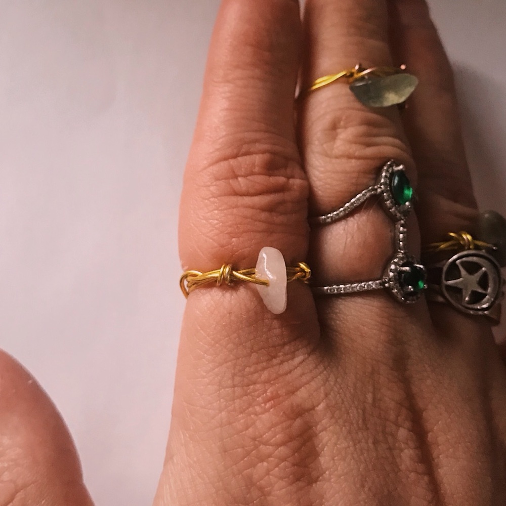 Rose Quartz Ring
